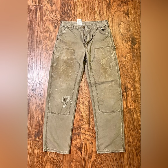 Men’s Carhartt Dungaree Fit Vintage Canvas Pants - Picture 1 of 3